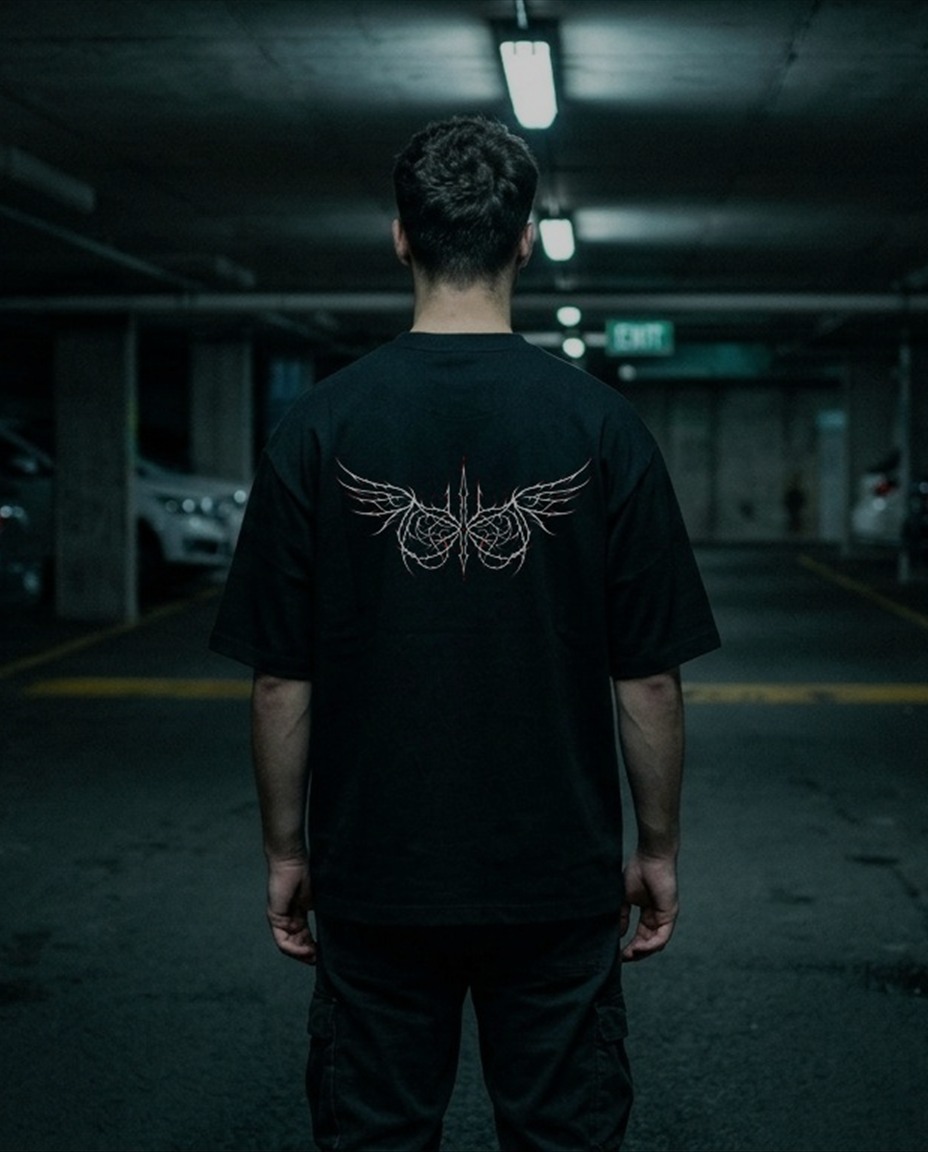 Seraph Tee Solid Black